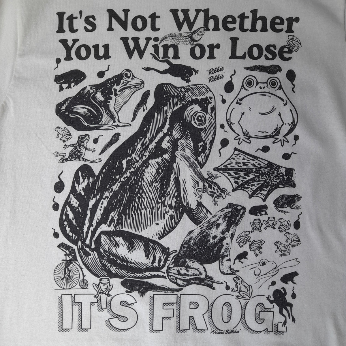 It's Frog T-Shirt - Grey – Giant Kitten