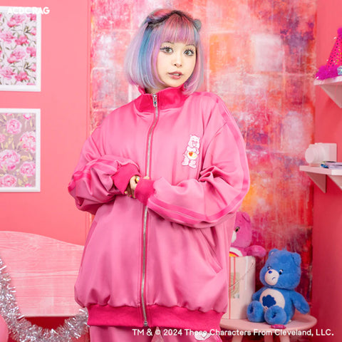 ACDC Rag Pink Care Bear Hoodie - Japanese Import