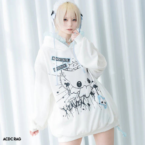 ACDC Rag Hoodie - Japanese Import - Angel Punk