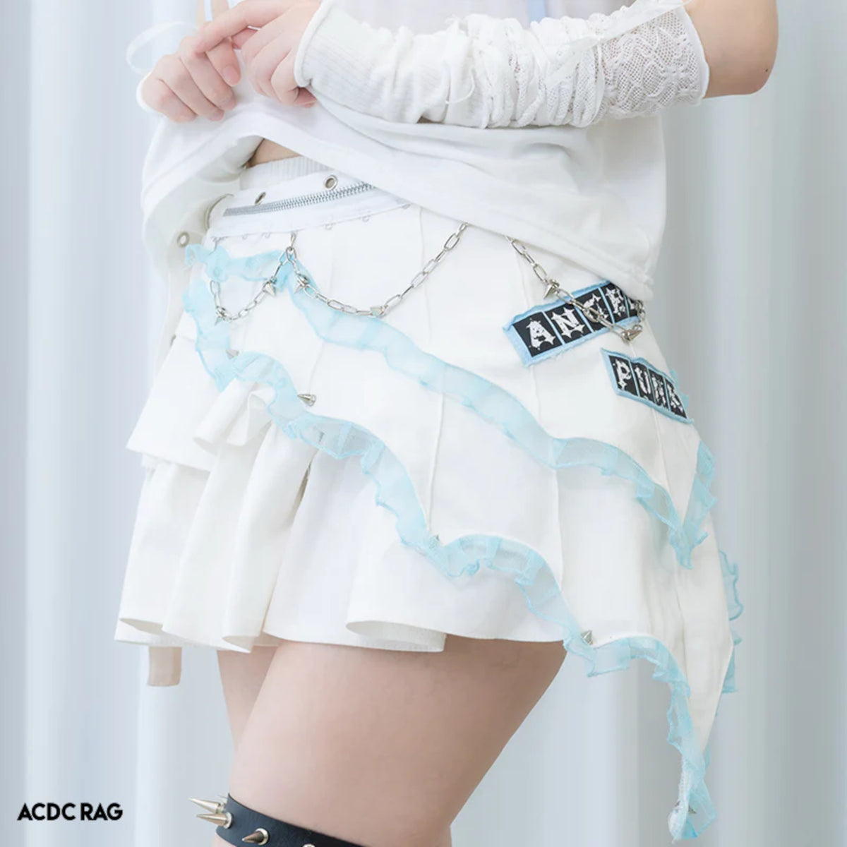 ACDC Rag Skirt - Japanese Import - Angel Punk – Giant Kitten