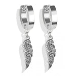 Earrings - Angel Huggies - Sil/Gold