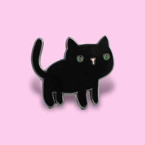 Enamel Pin  - Black Cat