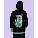 Purrfect Cats Long Cardigan