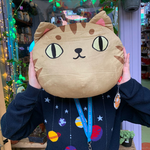 Cat Cushion - Tabby - Japanese Import