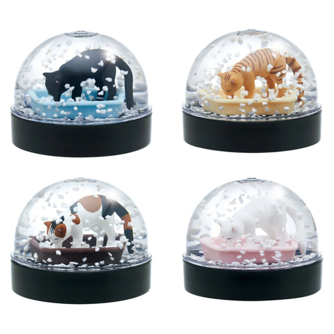 Cat Litter Snow Globe Blind Box