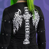 ACDC Rag Long Sleeve T-Shirt - Japanese Import - Chaaaos (White)