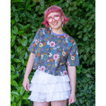 Cottagecore Cropped Boxy Tee