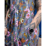 Cottagecore Stretch Smock Dress