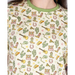 Cowboy Cropped Boxy Tee