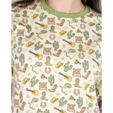 Cowboy Cropped Boxy Tee