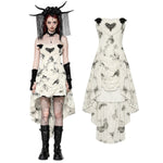 Embroidered Butterfly Dress