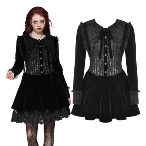 Lace Schoolgirl Dress