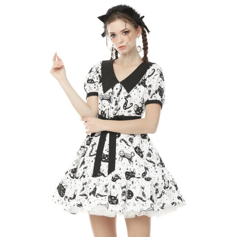 Spooky Cat Dress