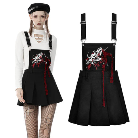 Blood Devil Pleated Dress