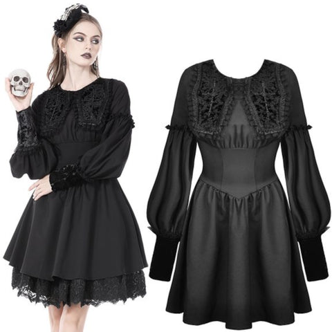 goth gothic lolita coffin dress