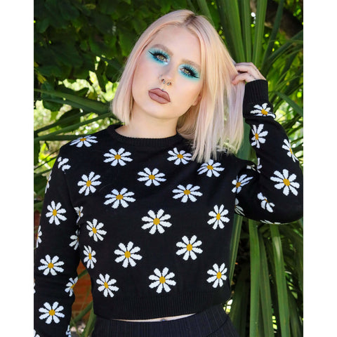 Daisy Cropped Jumper