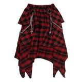ACDC Rag Skirt - Japanese Import - Cross Chain (Tartan)