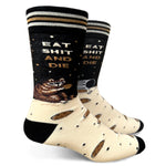 Mens Socks - Eat Sh** And Die