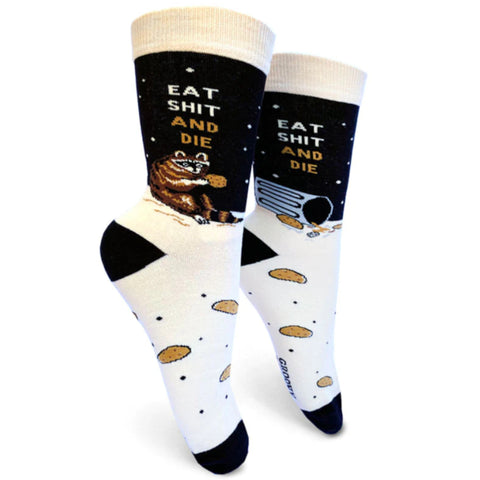 Ladies Ankle Socks - Eat S*** And Die