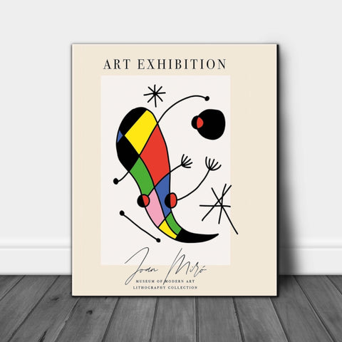 A4 Print -Miro Exhibition