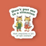 Sticker - Eye Contact
