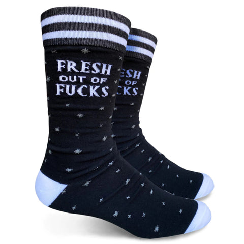 Mens Socks - Fresh Out Of F***s
