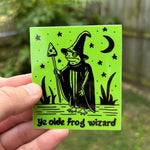 Sticker - Ye Olde Frog Wizard