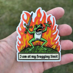 Sticker - Frogging Limit