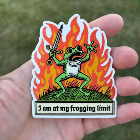 Sticker - Frogging Limit