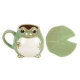 Frog Mug And Lilypad Coaster