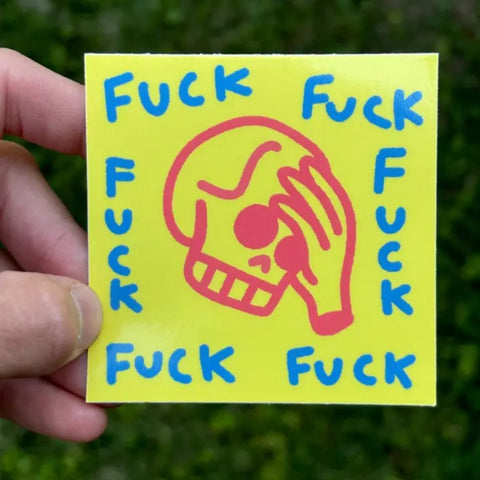 Sticker - F*** F*** F***