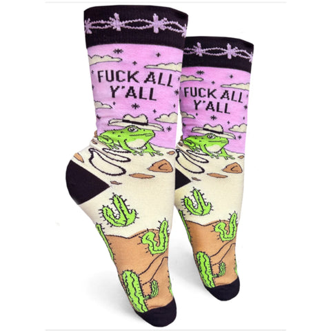 Ladies Ankle Socks - F*** All Y'all