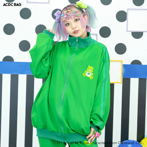 ACDC Rag Green Care Bear Hoodie - Japanese Import
