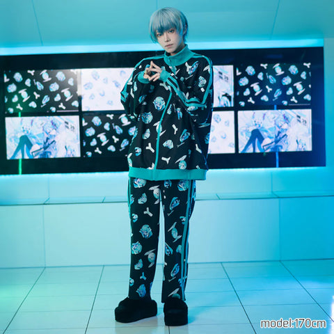 ACDC Rag Jersey Jacket - Japanese Import - Hatsune Miku (Black)