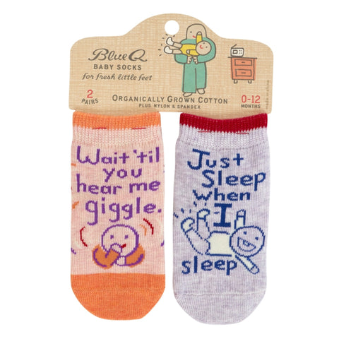 Baby Socks - Two Pair Set - Hear Me Giggle
