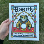 8" x 10" Print - I See Nothing