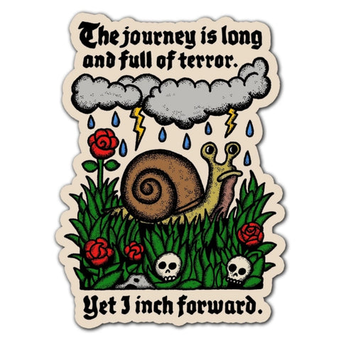 Sticker - Journey Is Long