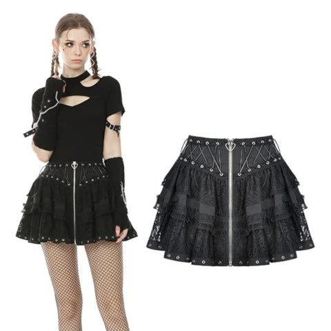 Harajuku Punk Short Skirt