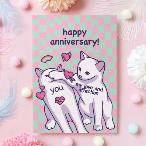 Love And Affection Anniversary Card