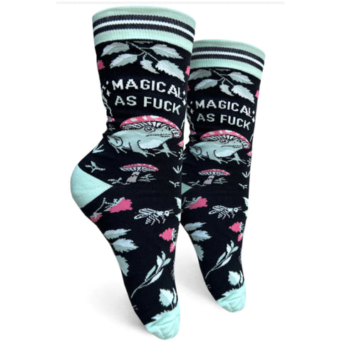 Ladies Ankle Socks - Magical As F***