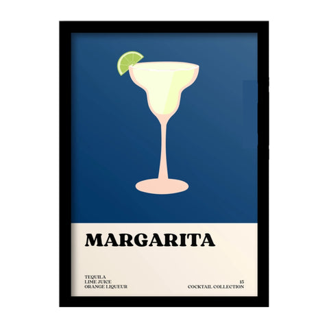 A4 Cocktail Print - Margarita