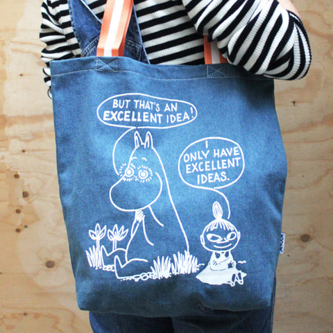 Moomin and Little My tote bag excellent ideas