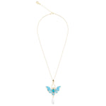 Pearl Moth Necklace