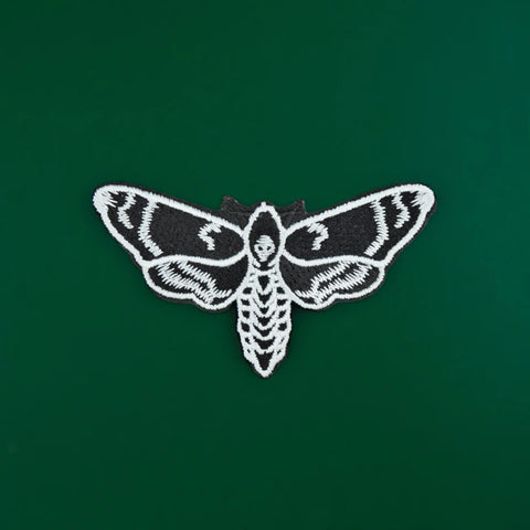 Moth iron on patch