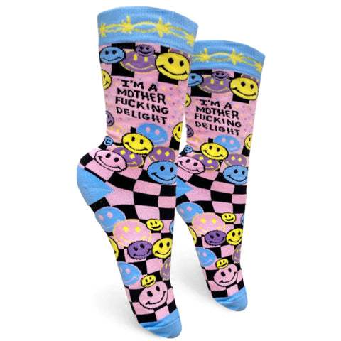 Ladies Ankle Socks - Motherf***ing Delight