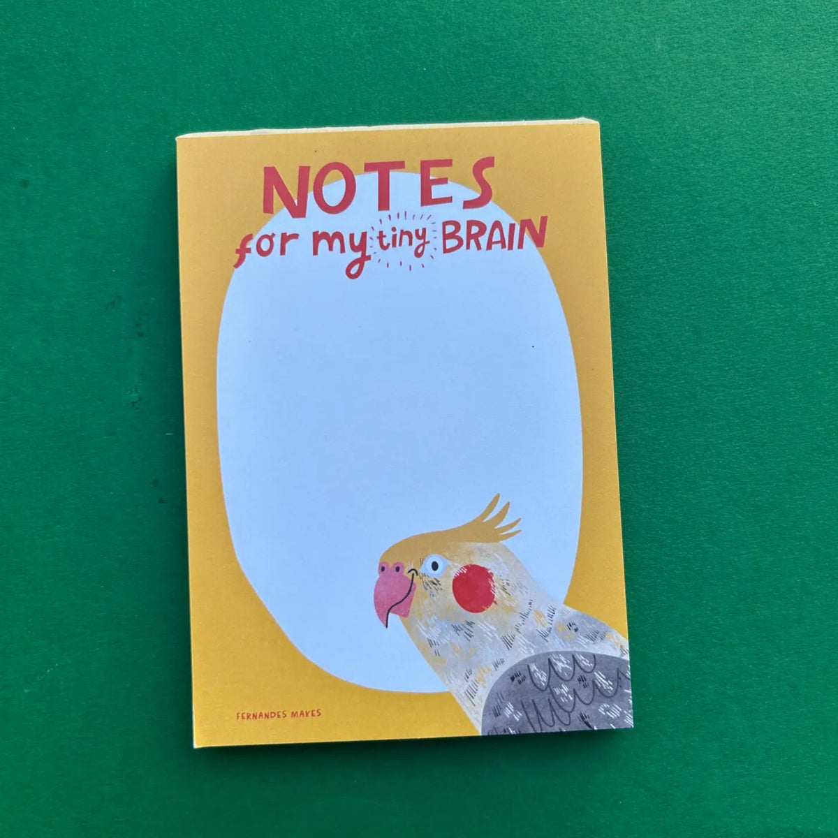 Tiny Brain Notepad – Giant Kitten