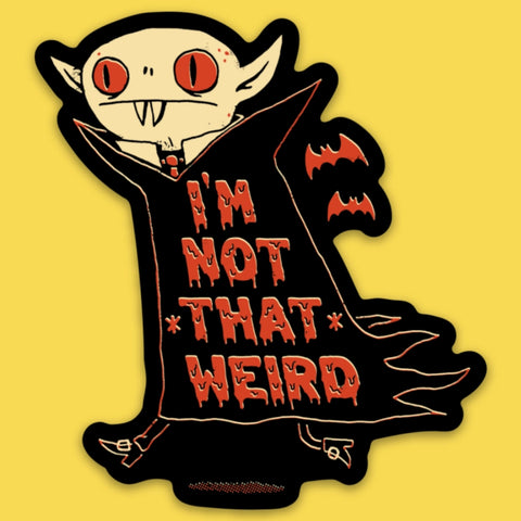 Sticker - Not That Weird