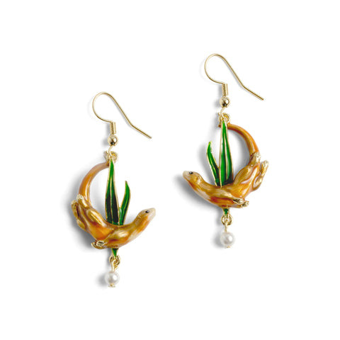 Otter Drop Earrings