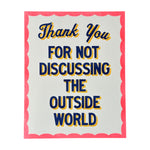 8" x 10" Print - Outside World