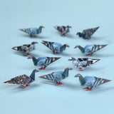 Origami Paper Pigeons